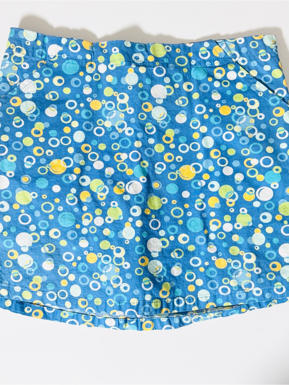 Vintage Ragscals Y2K Kidcore Geometric Skort Size 12 Clowncore Circus Trendy